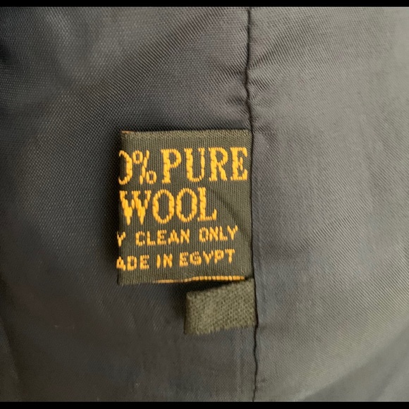 Giorgio Sant Angelo Pure Wool Navy Jacket - Picture 7 of 7